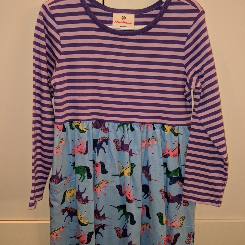 Like New Hanna Andersson Unicorn dress